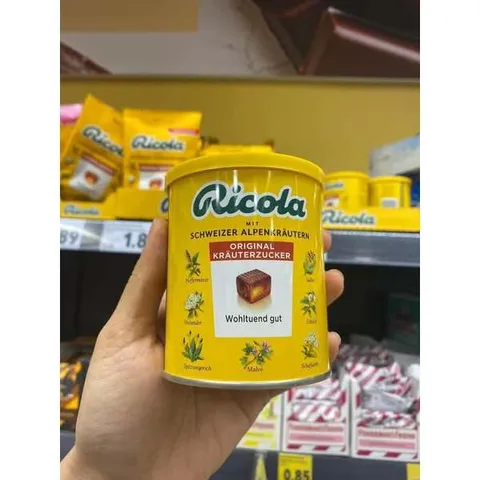 Kẹo ngậm Ricola Đức 1 hộp 250g CHÍNH HÃNG 869341