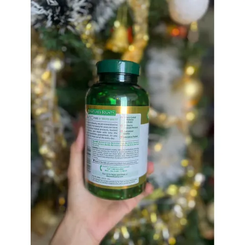 Dầu Cá Không Mùi Fish Oil 1400mg 130 VIÊN NATURE 'S BOUNTY CHÍNH HÃNG date 2027 của Mỹ 869348