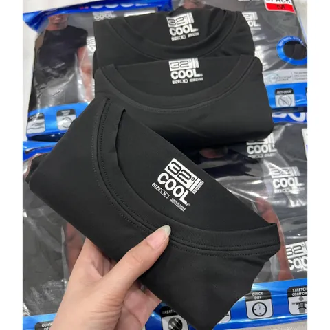 Áo thun nam nữ vải mát lạnh 32 độ cool nhiều size (Hàng chính hãng Mỹ)