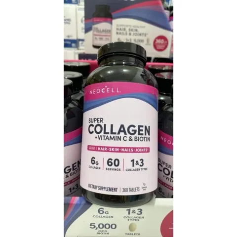 Viên Uống đẹp da NeoCell Super Collagen 360 viên của Mỹ (Cam hết hàng chính hãng USA)