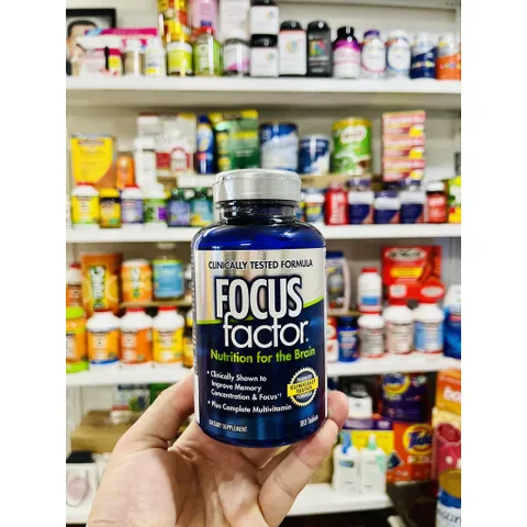 Viên uống bổ não Focus Factor 180 viên của Mỹ (Cam kết hàng chuẩn)