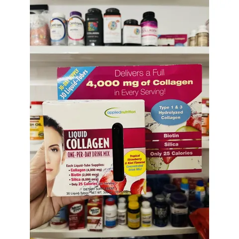 Collagen nước Liquid 30 ống của Mỹ (Bao check hàng chuẩn)