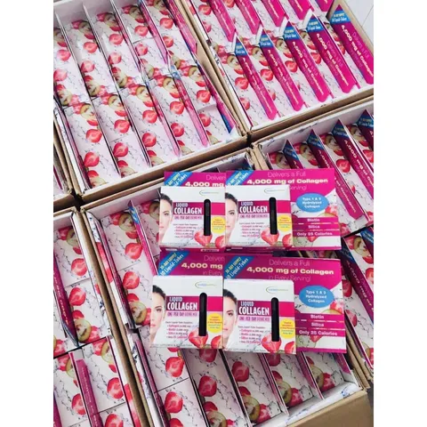 Collagen nước Liquid 30 ống của Mỹ (Bao check hàng chuẩn)