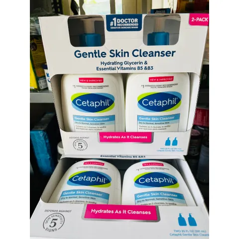 Cetaphil Sữa Rửa Mặt Gentle Skin Cleanser 519ml (Mẫu mới)
