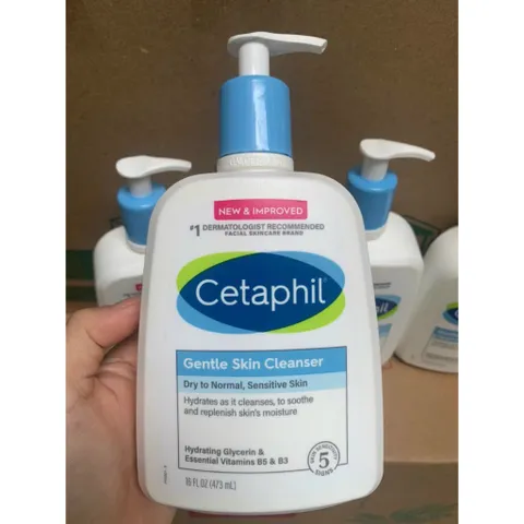 Cetaphil Sữa Rửa Mặt Gentle Skin Cleanser 519ml (Mẫu mới)