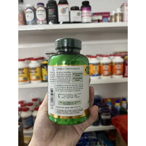 Viên uống bổ sung kẽm Nature’s Bounty Zinc 400 viên của Mỹ date25 (Cam kết hàng chuẩn)