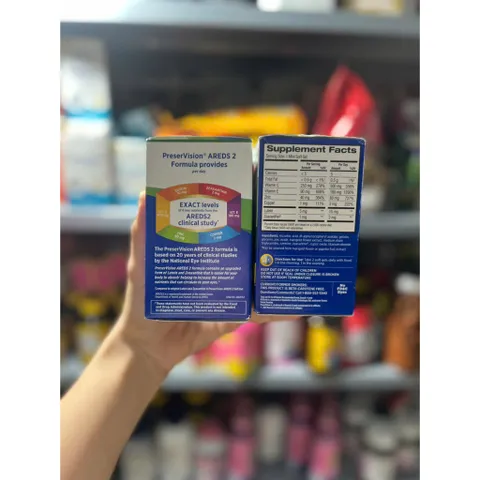 PreserVision AREDS 2 Formula Mini Soft Gels 120 viên chuẩn Mỹ