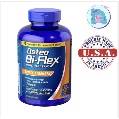 Viên uống bổ khớp Osteo Bi-Flex  200 viên của Mỹ (Cam kết hàng chuẩn)