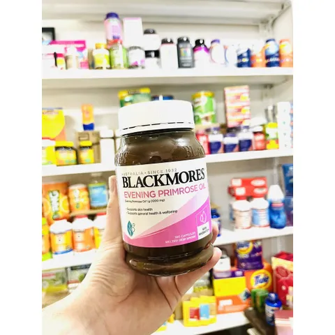 Viên uống Blackmores Evening Primrose Oil tinh dầu hoa anh thảo ÚC 190 viên (Cam kết hàng chuẩn)