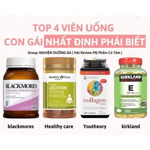 Viên uống Blackmores Evening Primrose Oil tinh dầu hoa anh thảo ÚC 190 viên (Cam kết hàng chuẩn)