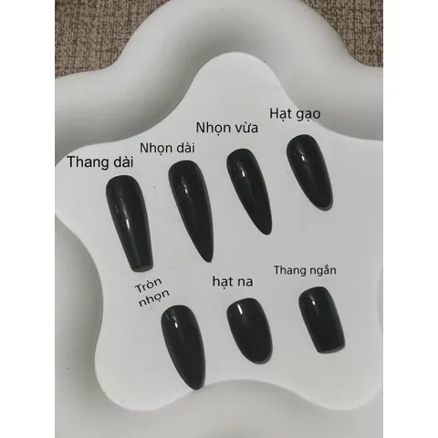 12. Nailbox nền mắt mèo vàng hoạ tiết nơ