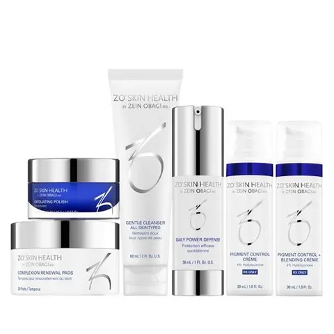 Bộ 6 sản phẩm Zo Skin Health Chống Nám Tàn Nhang - Kiểm Soát Sắc Tố Da, Dưỡng Da Sáng Khỏe Mịn Màng