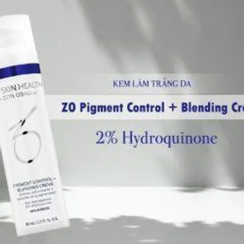 Bộ đôi Kem giảm nám ZO Pigment Control + Blending Creme 2% HQ - Giải pháp làm sáng da chuyên sâu từ Zo Skin Health, giảm tàn nhang hiệu quả 869530