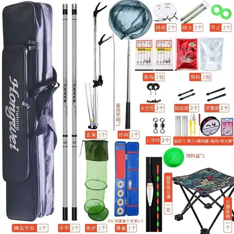 BỘ CẦN CÂU ĐA NĂNG - FULL PHỤ KIỆN