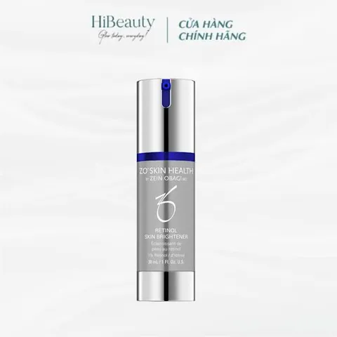 Kem Dưỡng Trắng Da Retinol Skin Brightener 1% 50ml - Làm Sáng Da, Dưỡng Ẩm, Chống Và Giảm Lão Hóa, Sản Phẩm Zo Skin Health Chính Hãng