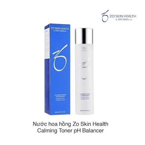 Nước Hoa Hồng Zo Skin Health Calming Toner 180ml - Dưỡng Dịu Da Nhạy Cảm, Cân Bằng pH, Chăm Sóc Da Tự Nhiên Nhập Khẩu 869574