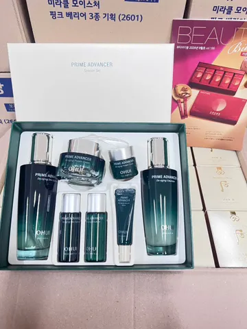 Set dưỡng da căng bóng Ohui Prime Advancer De-aging Special