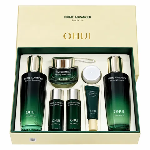 Set dưỡng da căng bóng Ohui Prime Advancer De-aging Special