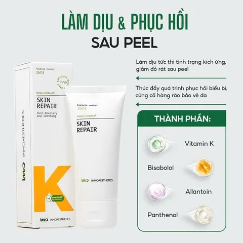 Kem Dưỡng Phục Hồi Da Innoaesthetics Inno Derma Skin Repair 60ml - Phục hồi khẩn cấp 
