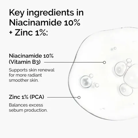 Tinh chất Sáng Da Mờ Thâm The Ordinary Niacinamide 10% + Zinc 1% 30ml
