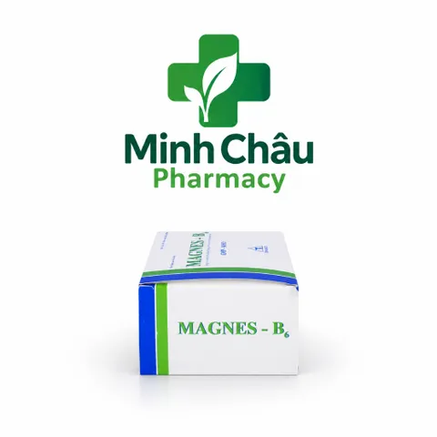 Magnes - B6 —Bổ sung Magie và Vitamin B6 , hỗ trợ giảm căng thẳng thần kinh- hộp 100 viên