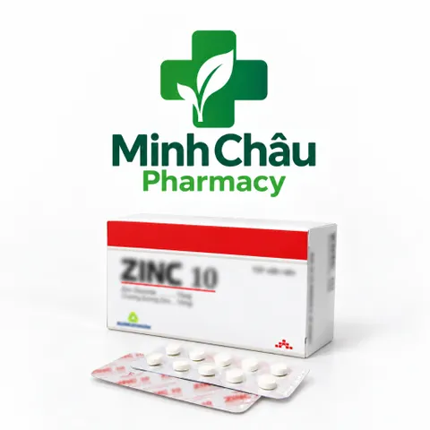 Kẽm Zinc gluconate 70mg hỗ trợ kích mọc tóc, thực phẩm chức năng, Kẽm cho bé