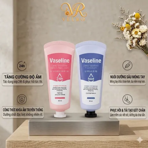 [COMBO TIẾT KIỆM] 🌸 COMBO VASELINE KEM DƯỠNG DA TAY & CHÂN 60ML 🌸