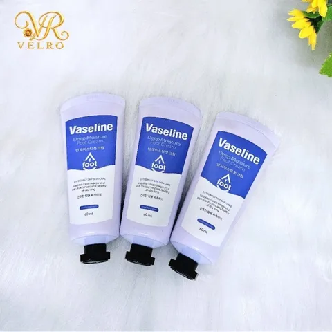 💙 Kem Dưỡng Da Chân Vaseline 60ml – Cứu Tinh Gót Chân Khô 