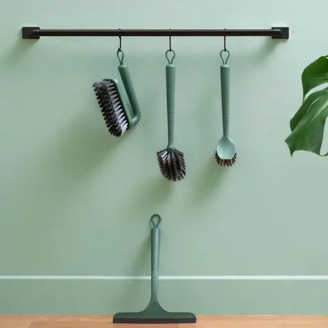 Bộ chổi cọ bàn chải vệ sinh phòng tắm đa năng LocknLock - Chà sàn, cọ toilet, cọ đầu dẹp, gạt nước - Màu xanh