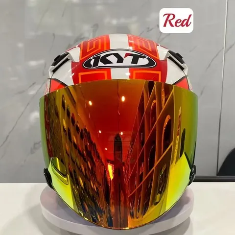 (KHÔNG GỒMNÓN) Kính Revo RED Gắn Được Cho Nón Bảo Hiểm KYT và KLT
