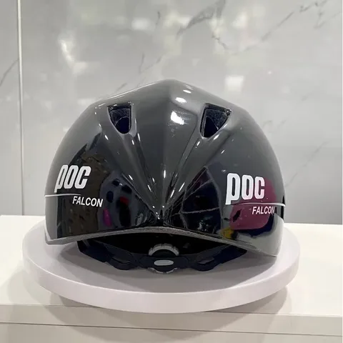 Mũ bảo hiểm thể thao POC Falcon màu đen bóng chính hãng siêu đẹp
