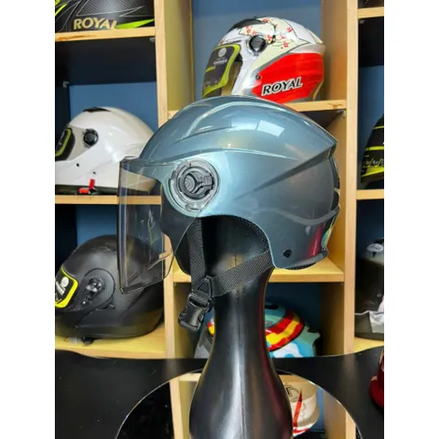 Mũ bảo hiểm - Nón Bảo Hiểm 1/2 Asia MT179 Nhiều Màu Kèm Kính Dài chống Chói