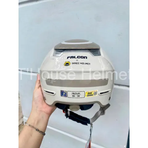 Mũ Bảo Hiểm-Nón Bảo Hiểm Nửa Đầu POC Falcon BEE Màu Beige Bóng Thời Trang