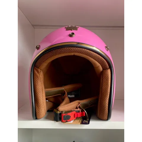Mũ bảo hiểm 3/4 M20C chính hãng màu hồng siêu cute