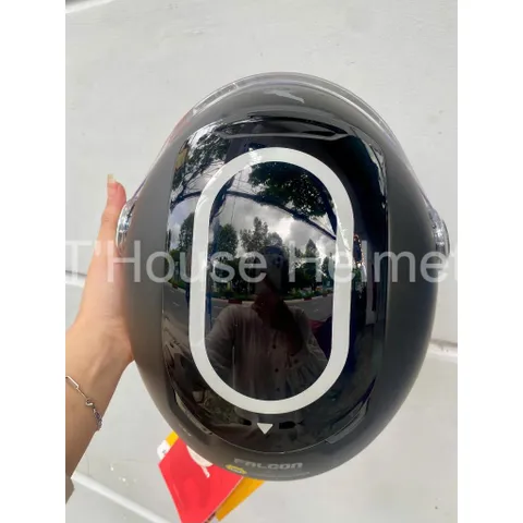 Mũ Bảo Hiểm-Nón Bảo Hiểm 1/2 POC Falcon BEE Mẫu Mới Nhất 2024 Màu Đen Nhám Cực Chất