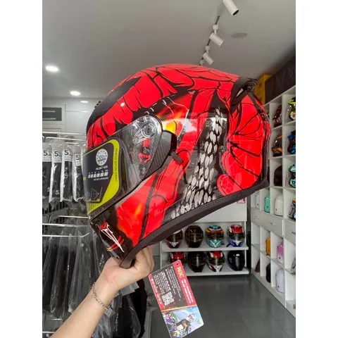 Mũ Bảo Hiểm - Nón Bảo Hiểm Fullface ROC 05 2 Kính, Nhiều Màu Hàng Chính Hãng