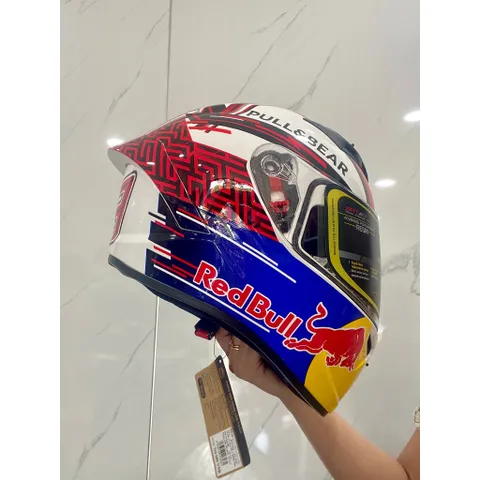 Nón bảo hiểm Fullface Royal M266 tem V18 Redbull - Mũ bảo hiểm 2 kính tiện lợi, siêu đẹp