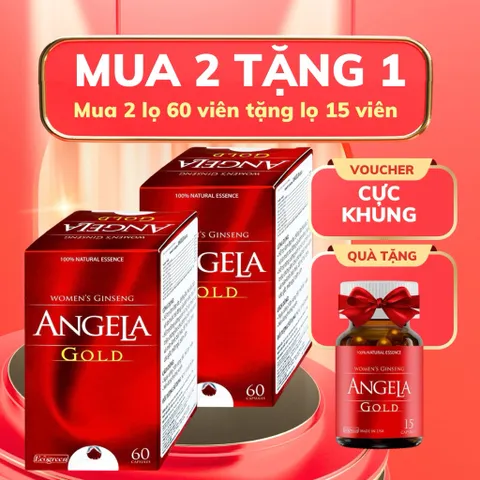 SÂM ANGELA GOLD lọ 60 viên