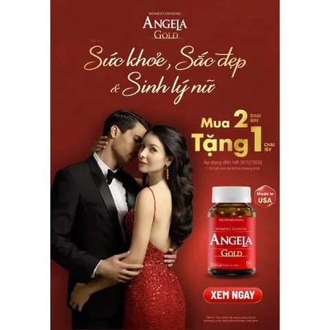 SÂM ANGELA GOLD lọ 60 viên