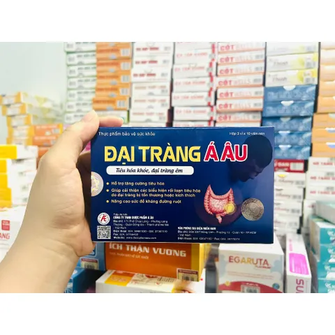 Đại Tràng Á Âu hộp 30 viên giúp hỗ trợ tăng cường tiêu hóa, nâng cao sức đề kháng đường ruột
