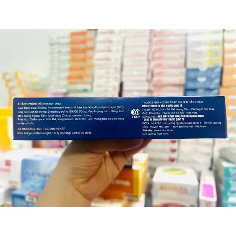 Đại Tràng Á Âu hộp 30 viên giúp hỗ trợ tăng cường tiêu hóa, nâng cao sức đề kháng đường ruột