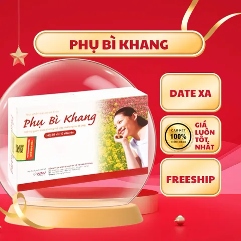 Phụ Bì Khang – Hỗ trợ giảm triệuu chứngg mề đay, mẩn ngứa, dị ứng - Hộp 30 viên