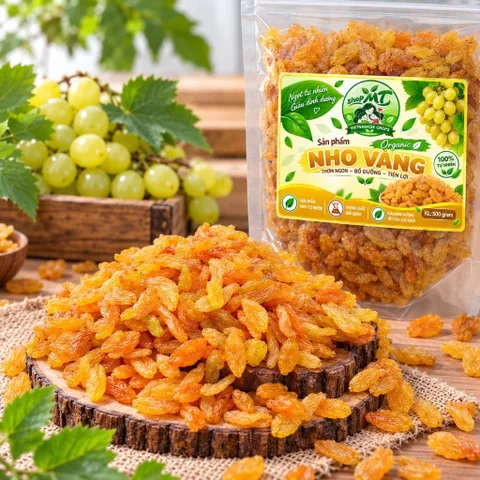 500g NHO VÀNG SẤY KHÔ METOMSHOP