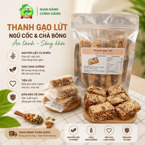 250g THANH GẠO LỨT ( RONG BIỂN & CHÀ BÔNG ) MẸ TÔM