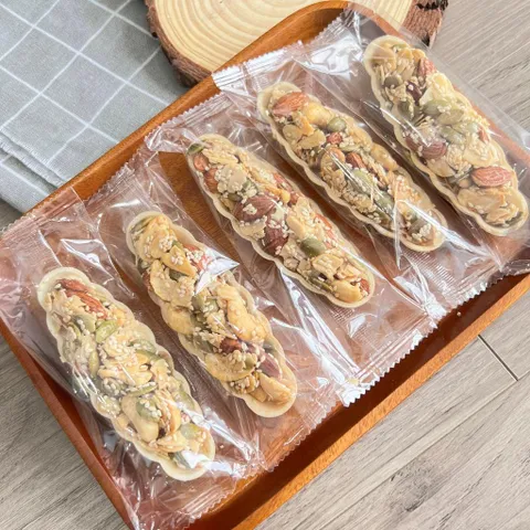 250g BÁNH THUYỀN MIX HẠT ( 10 bánh ) nhà MẸ TÔM