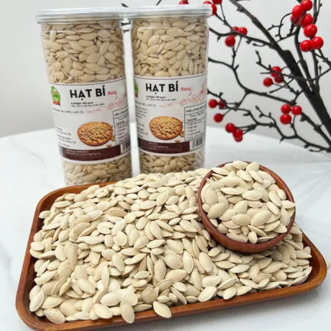 500g HẠT BÍ RANG ( MỘC/MUỐI) NHÀ MẸ TÔM