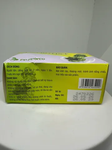 Viên uống Hỗ trợ ngủ ngon, an thần, dưỡng tâm USAROTIN – F. Hộp 100 viên.