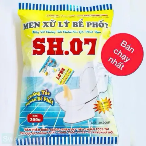 Giá sỉ(Mua 10 tặng 2) Gói men sinh học khử mùi hôi, phòng tắc nghẽn, làm tiêu phân, diệt trứng giun sán,…. 200g