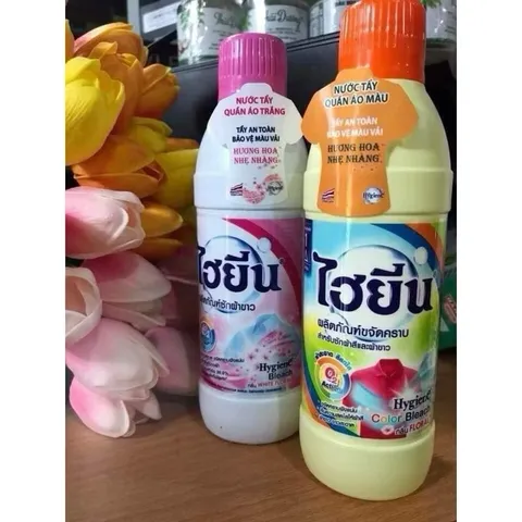 Tẩy quần áo trắng, quần áo màu ko phai màu Thái Lan 250ml
