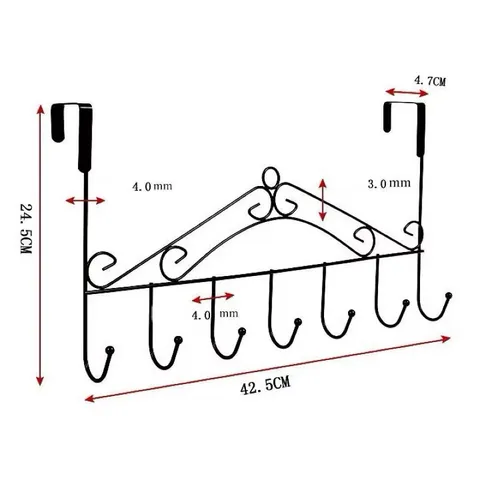 MÓC TREO ĐỒ ĐA NĂNG SAU CỬA TIỆN DỤNG KHÔNG PHẢI KHOAN